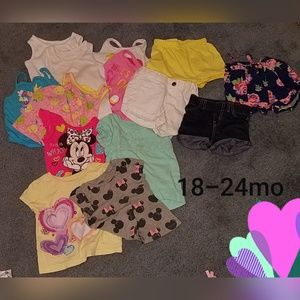 *Priced Reduced* Bundle toddler summer clothes